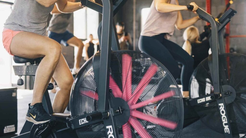 Hyrox program bike workout